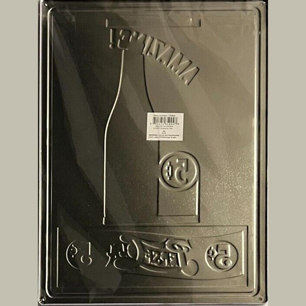 Pepsi-Cola Amazing! 5 Cents Novelty Hem Wrapped Embossed Sign 17" x 12" Home & Garden:Home Décor:Plaques & Signs Style Your Walls